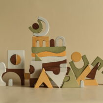 Jucarie din lemn – Blocuri puzzle