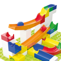 Jucarie copii Marble Run Hubelino – extensie balansoar (45 piese)