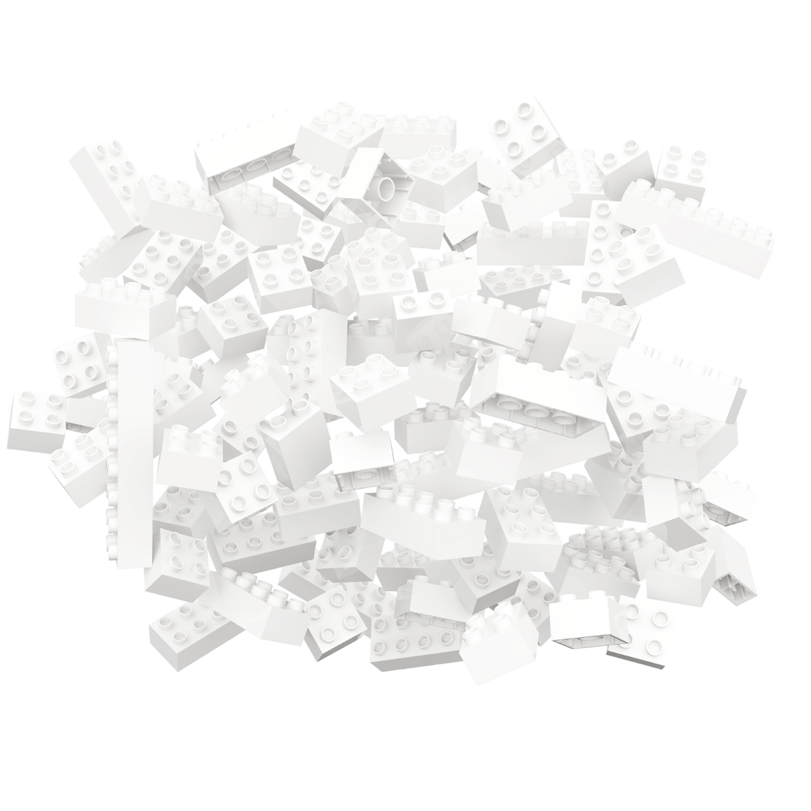 Blocuri de constructie albe Hubelino (120 piese) Blocuri de constructie albe Hubelino (120 piese)