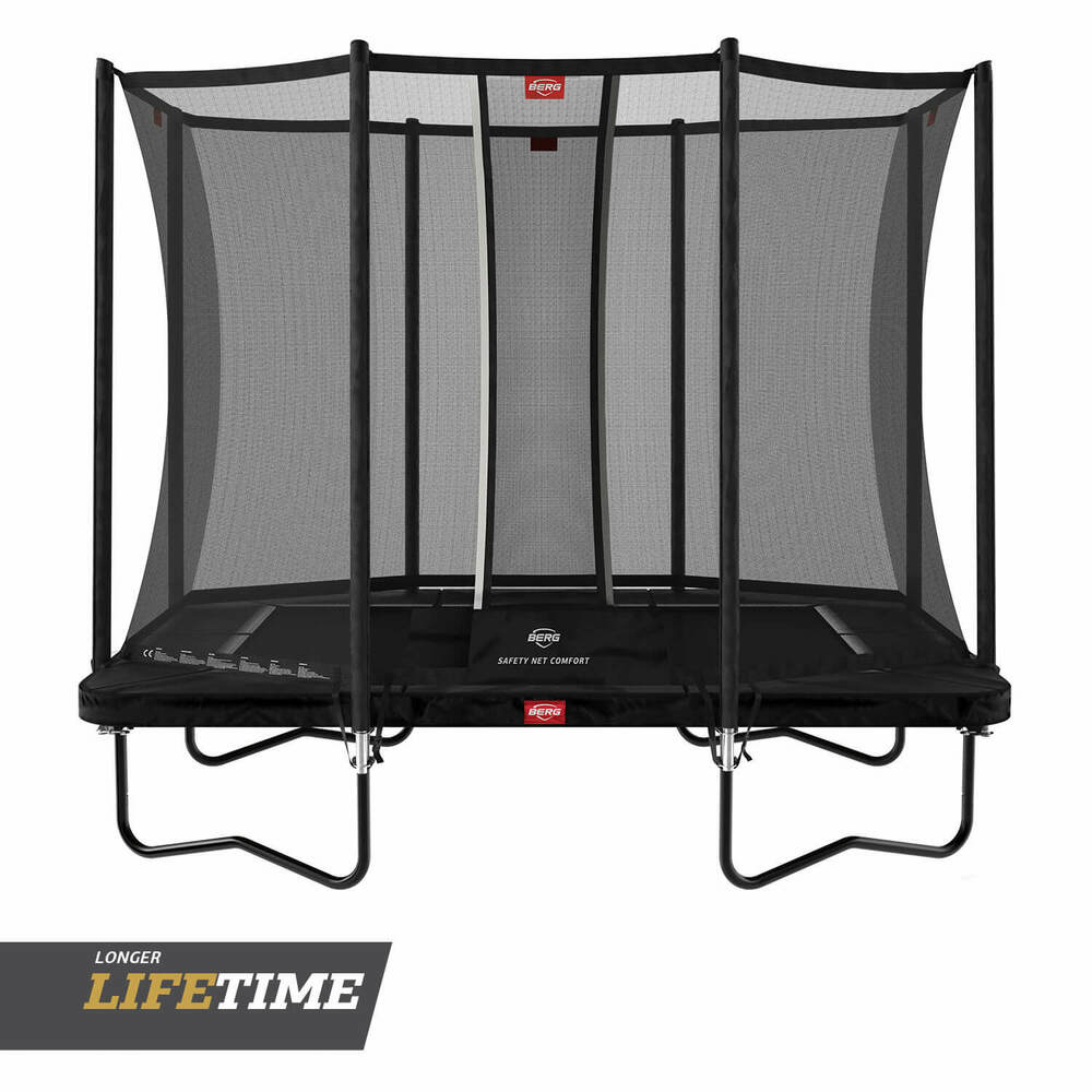 Trambulina Berg Ultim Favorit regular Gri cu plasa Comfort 280×190 Trambulina Berg Ultim Favorit regular Gri cu plasa Comfort 280×190