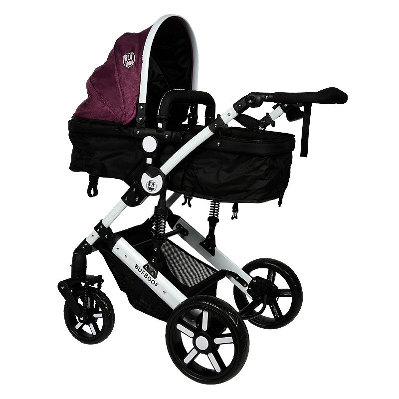 Carucior 2 in 1 reversibil X2 Purple 0-36 luni BUF BOOF-X2PURPLE-cocoli.ro-5