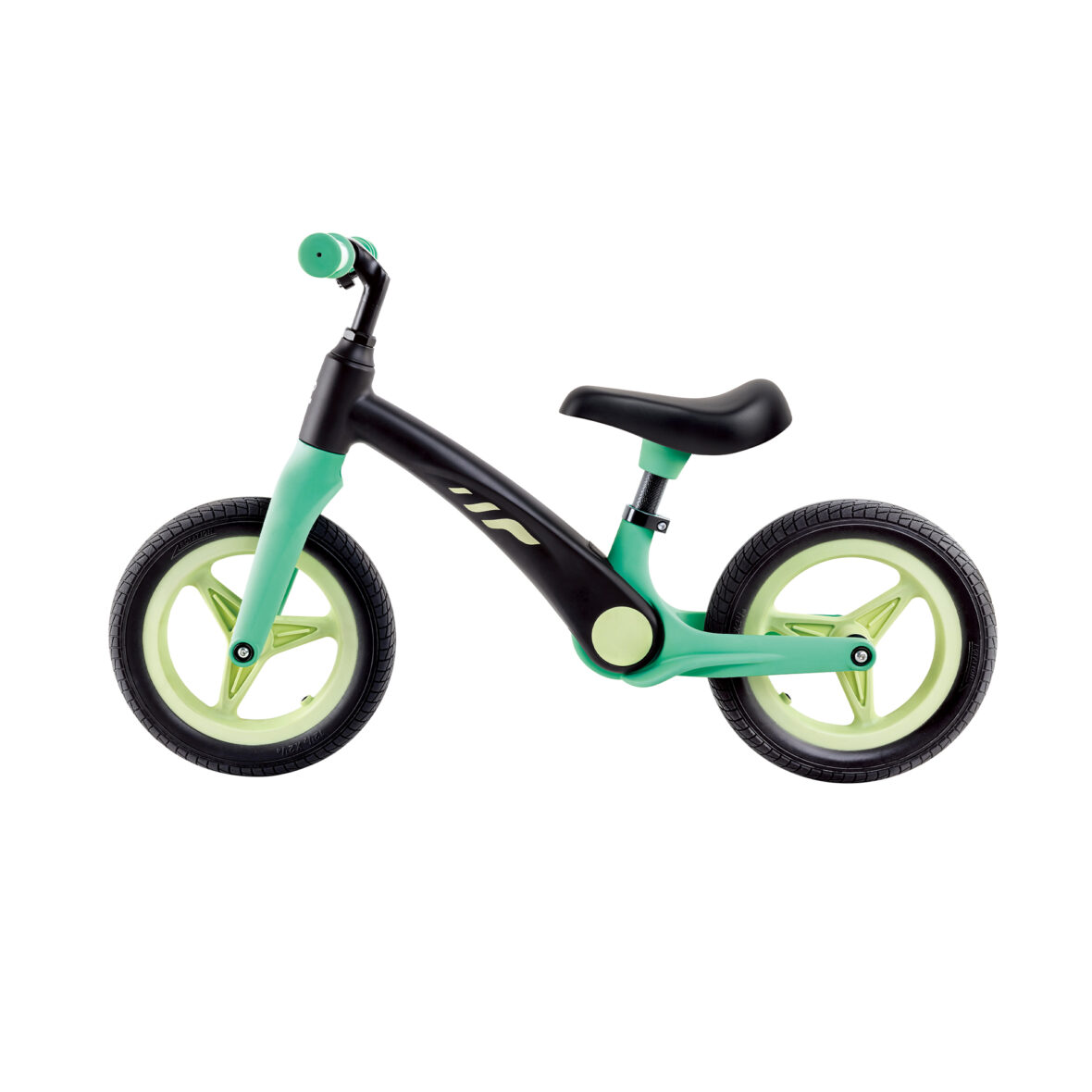 Bicicleta de echilibru pentru copii, verde