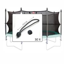 Set elastice prindere plasa de siguranta (30 buc.)
