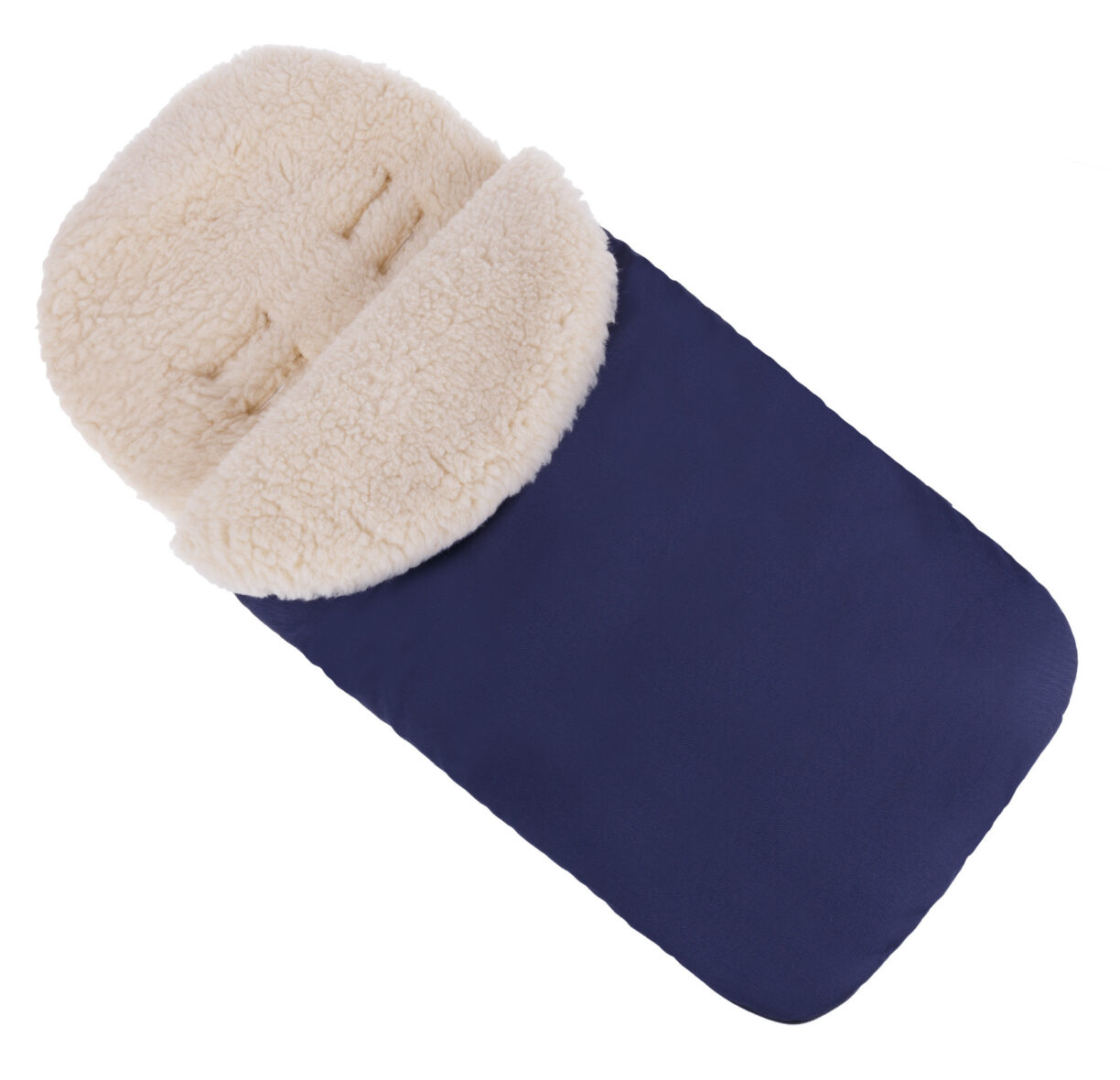 Sac de iarna de lana impermeabil Nativo Winter 85×40 cm Blumarin