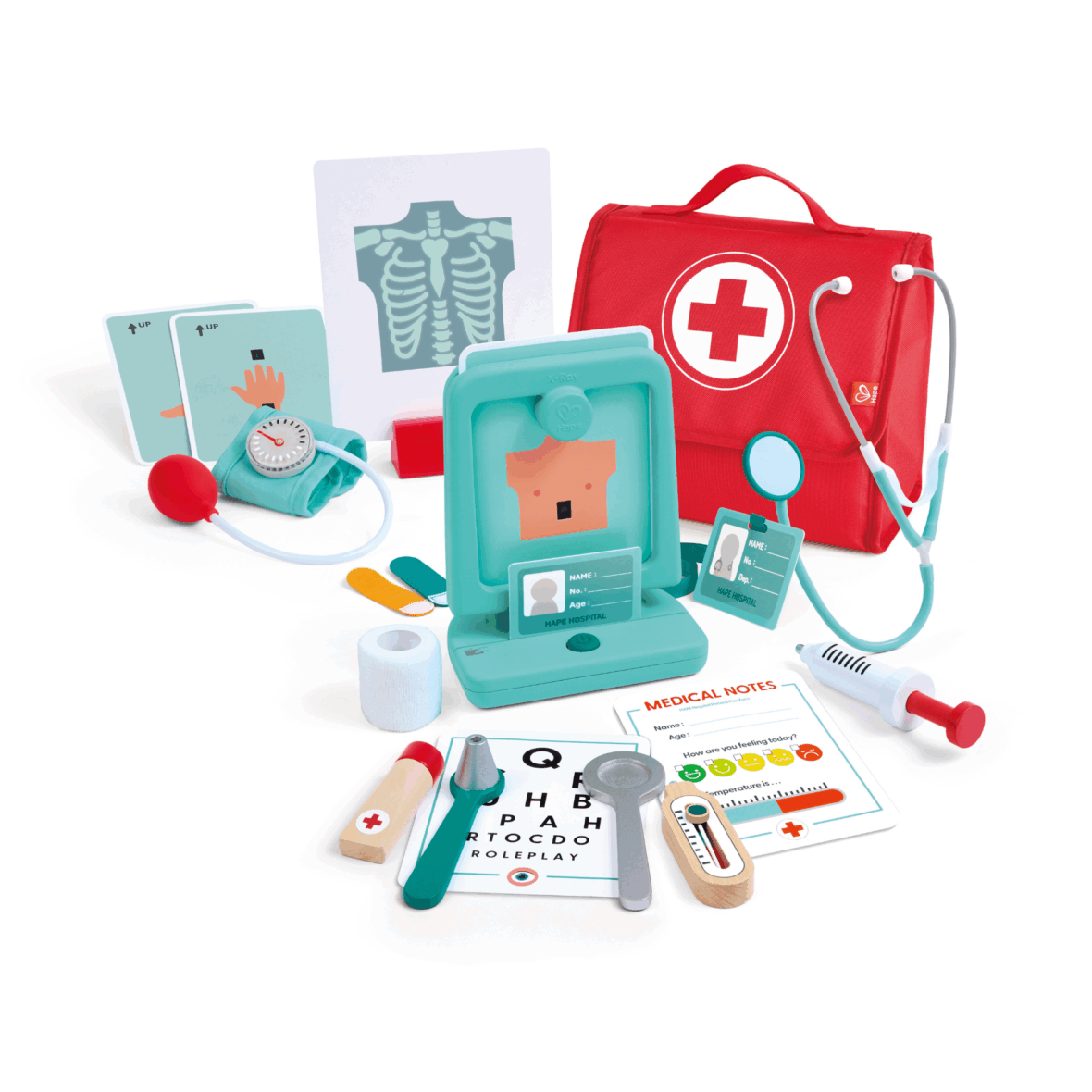 Jucarie – Set medical al micului doctor (22 piese)