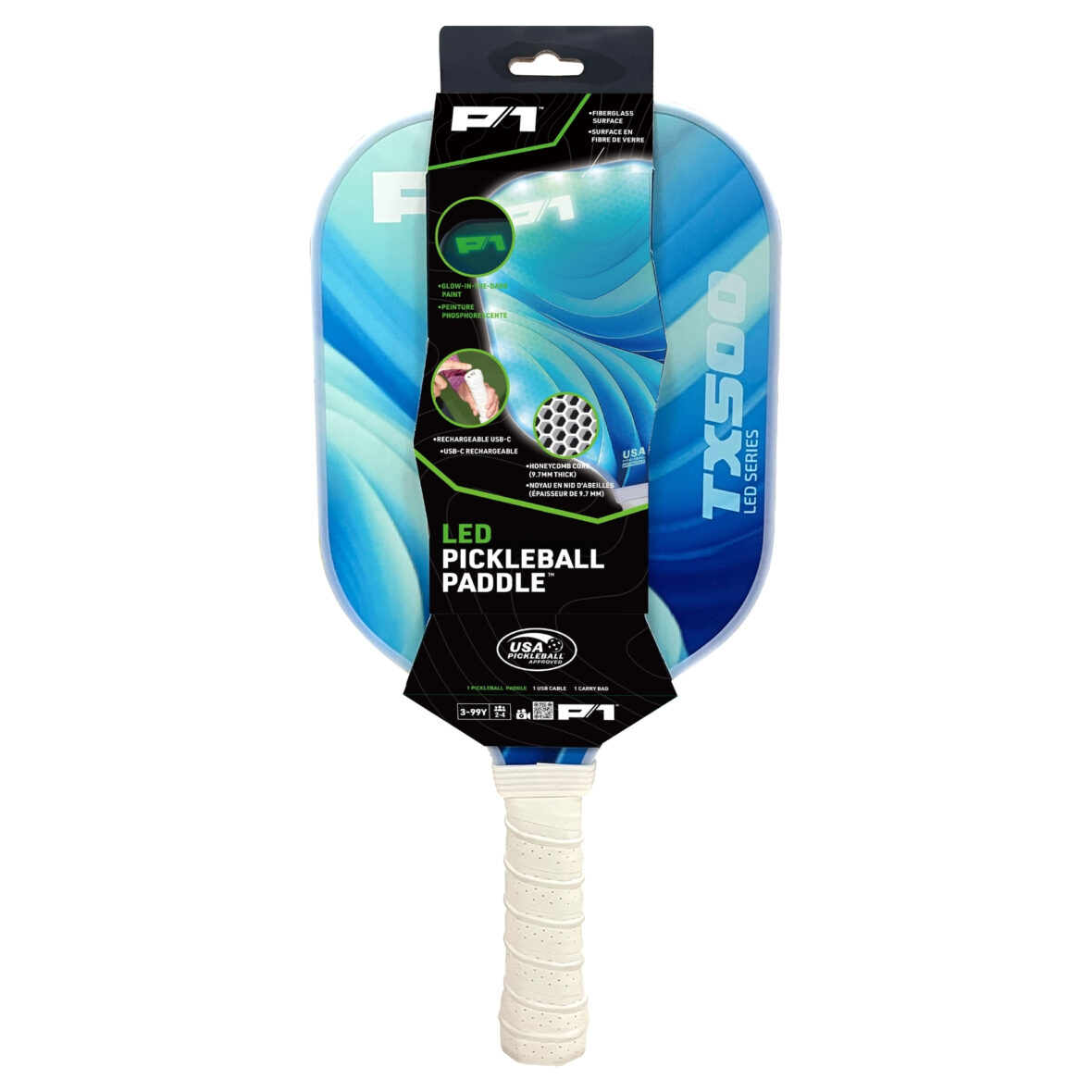 Set joc cu mingi – LED Pickleball