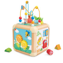 Jucarie din lemn – Centru de activitati Carrot