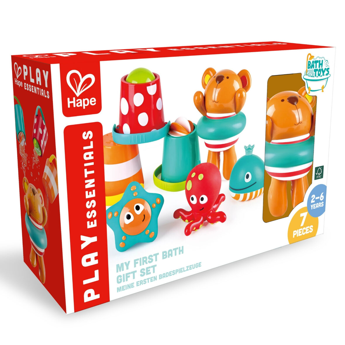 Jucarie de baie – Primul meu set (7 piese)