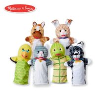 Set 6 papusi de mana Animale de companie – Melissa & Doug