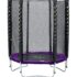 Set Trambulina Cu Plasa De Protectie Junior 140 Cm PLUM