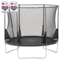 Set trambulina cu plasa de protectie telescopica 305 cm  ZONE II EVOLUTION PLUM