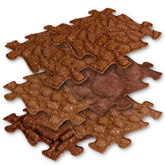 Covoras ortopedic senzorial puzzle Set ECO Muffik Covoras ortopedic senzorial puzzle Set ECO Muffik