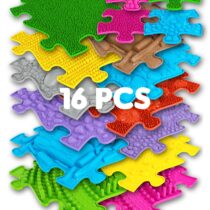 Set covorase ortopedice senzoriale puzzle Huge 2A Muffik