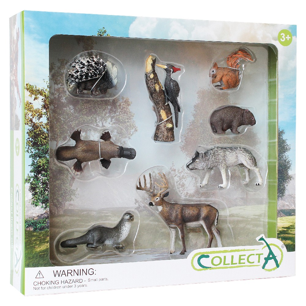 Set de 8 figurine pictate manual Woodlands Set de 8 figurine pictate manual Woodlands