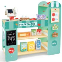 Jucarie din  lemn –  Magazin (50 piese)