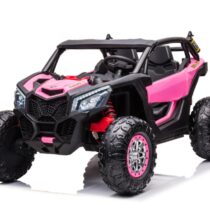 Masinuta electrica XL cu telecomanda pentru 2 copii UTV Buggy 24V7Ah PINK