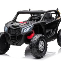 Masinuta electrica XL cu telecomanda pentru 2 copii UTV Buggy 24V7Ah BLACK