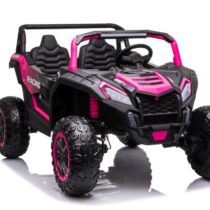 Masinuta electrica XXL cu telecomanda pentru 2 copii UTV Buggy A032 12V7Ah pink